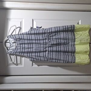 NWT Old Navy XL Blue and White Striped Halter Dress